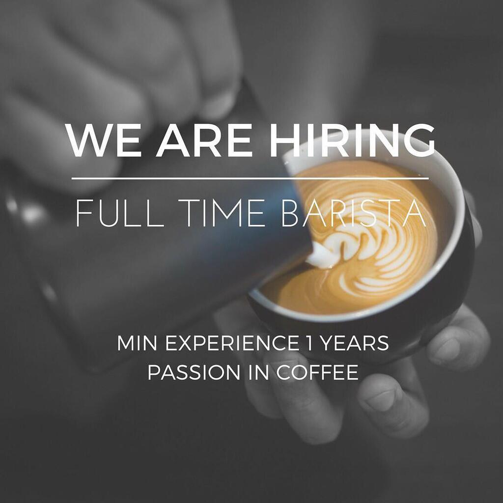 LOWONGAN BARISTA &#91; JAKARTA &#93;
