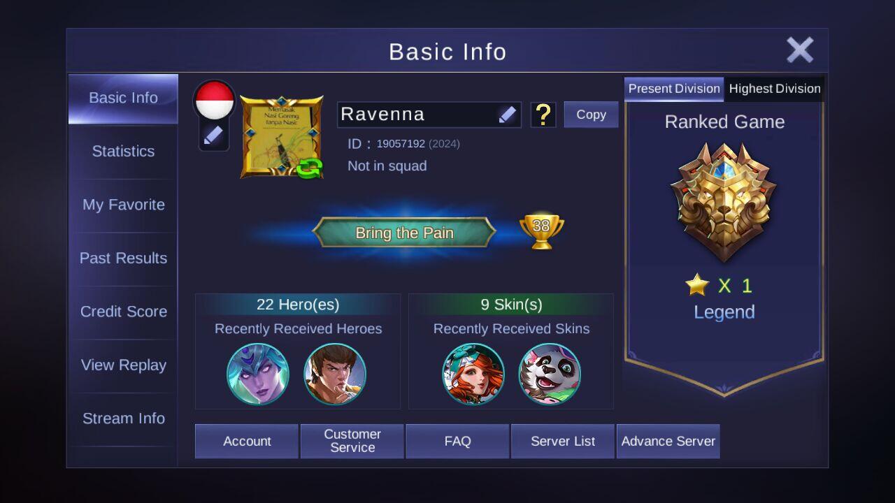 Mobile Legends Recruitment Squad / Team (Post Here)