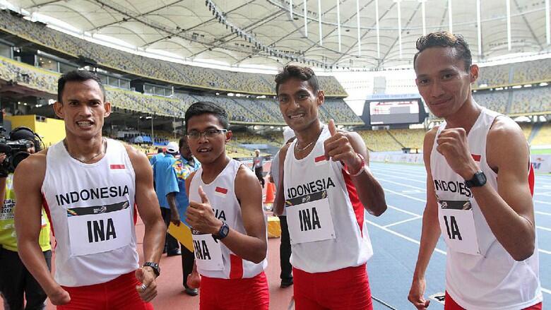 Koleksi 40 Emas, Indonesia Juara Umum Atletik
