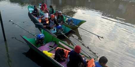 Aroma mistis di tengah pencarian Rimba yang tenggelam di Sungai Karang Mumus