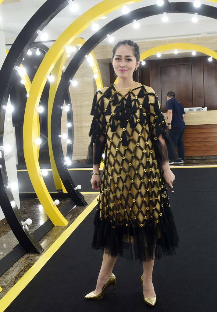 Selebriti di Black Carpet Indonesian Television Awards 2017