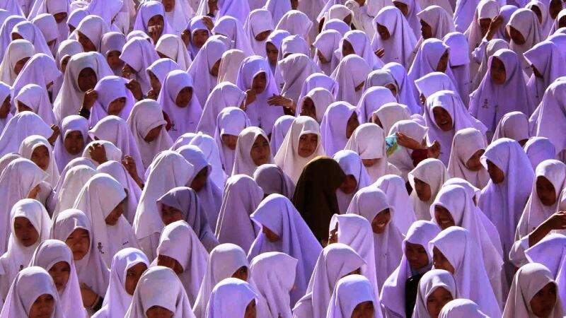 Lautan Jilbab di Zaman Milenial