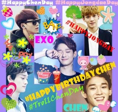 CHEN EXO PROFIL HARI ULANG TAHUN 2017