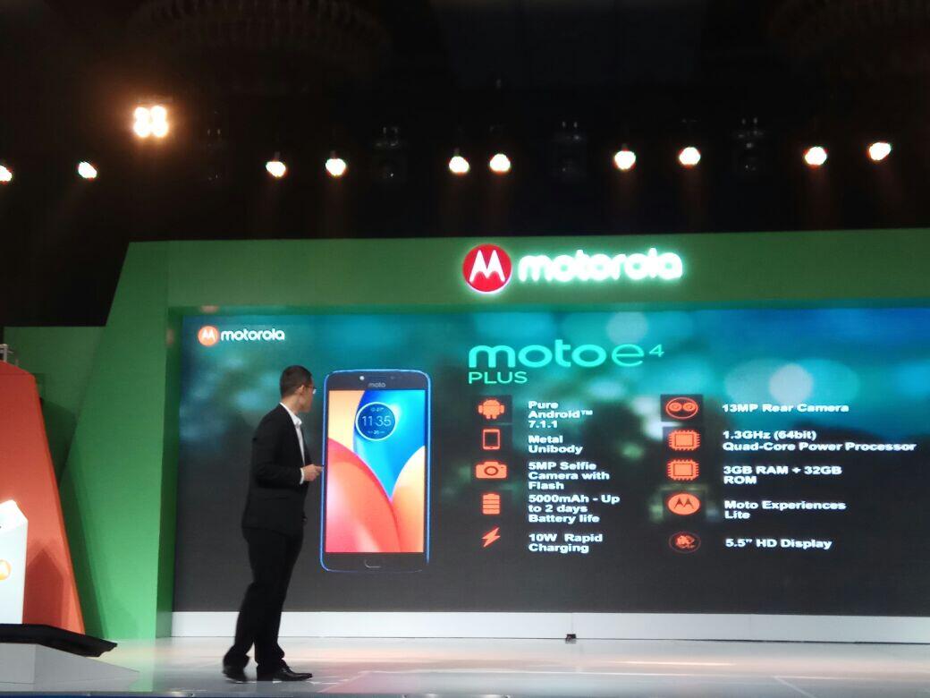 &#91;FIELD REPORT&#93; Launching Moto G5s Plus, Moto e4 Plus, Moto C Plus Motorola