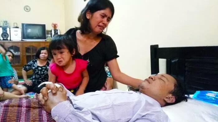 Ridwan Limbong Sopir Grab yang Dihabisi Begal Tinggalkan Dua Anak yang Masih Kecil