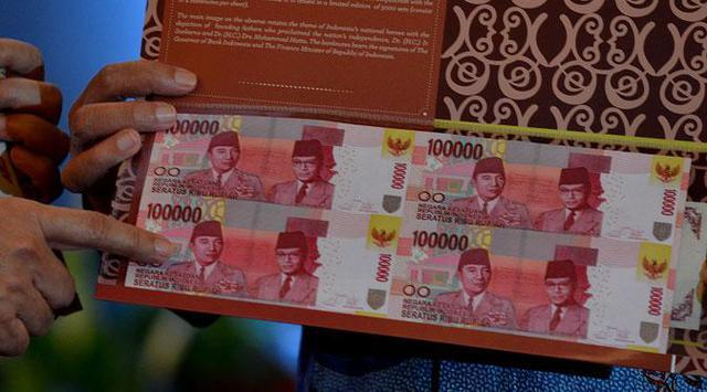 Peruri Pamerkan Uang Bersambung Seharga Jutaan di IBD Expo 2017