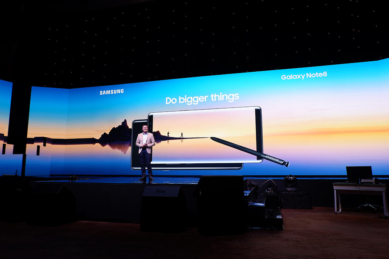 Senang-senang Nyobain Samsung Galaxy Note 8 di Djakarta Theater