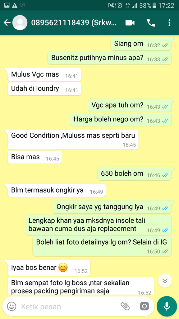 HATI - HATI PENIPUAN INSTAGRAM DENGAN AKUN @srkwy_shop no HP 0895621118439 