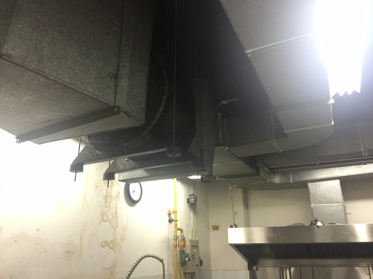 Terjual DUCTING KITCHEN HOOD FRESH AIR CEROBONG  ASAP  