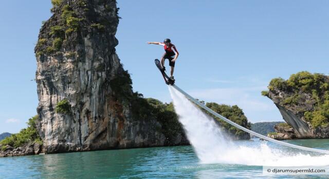 Mengenal Hoverboard Water, Alat yang Bikin Kita Serasa Jadi Green Goblin Gan!