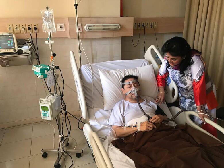 Novianto Terbaring Sakit di RS Premier Jatinegara