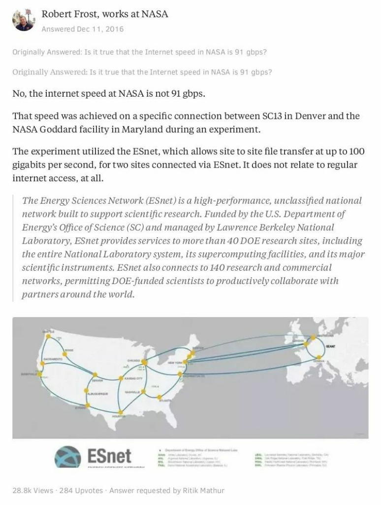 HOAX Internet NASA 90 GBps dan Apa Itu Internet NASA