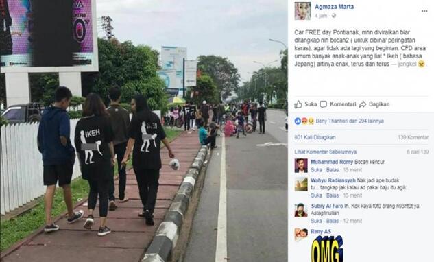 Inilah 4 Fakta Kaos Ikeh 69 yang Bikin Geger Warga Pontianak