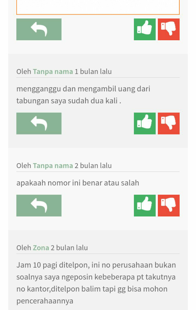 Pemilik nomor +62180645500 ente rajin amat dah nelepon ane sampe 5x dalam sehari !