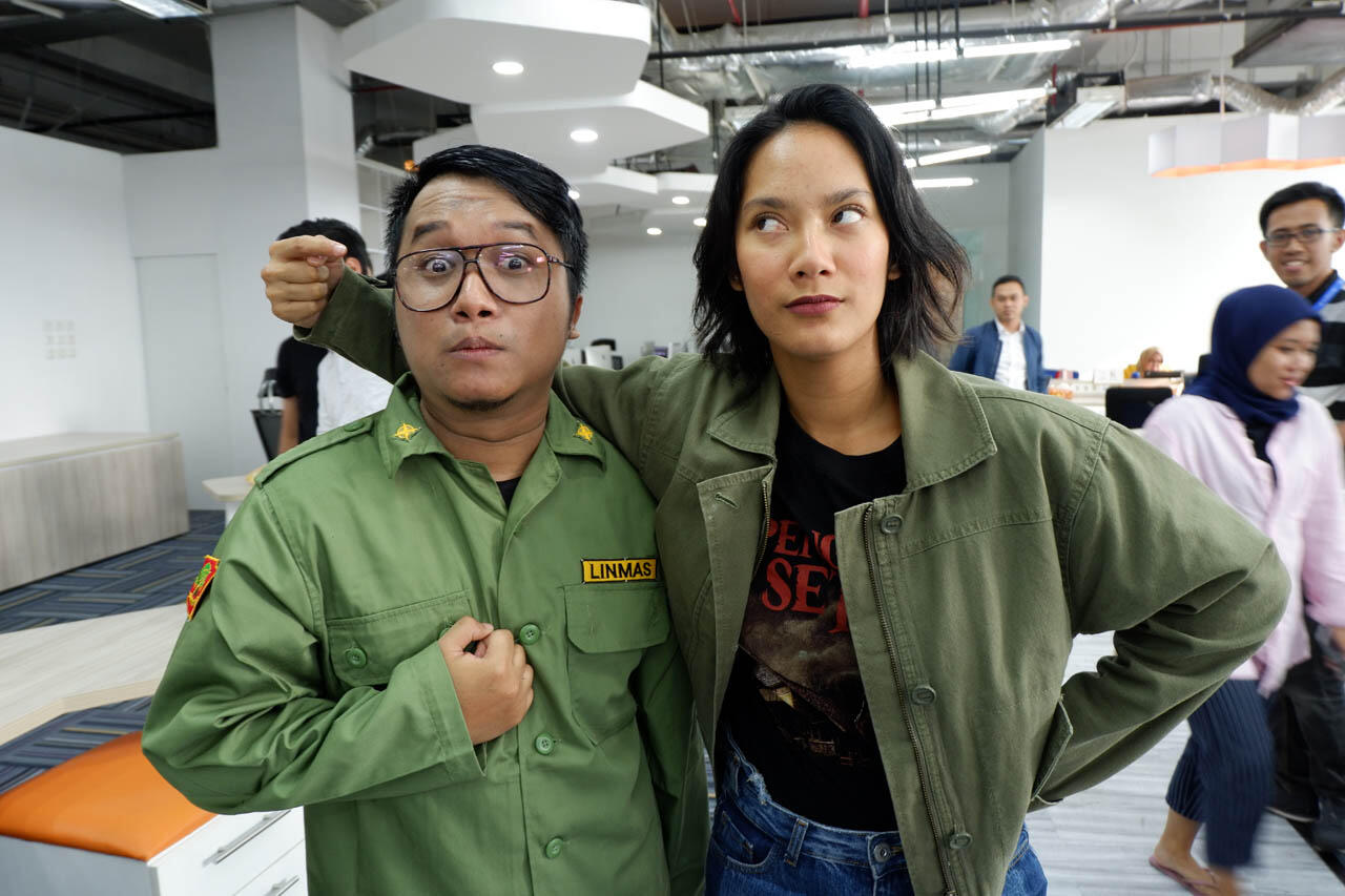 Intip Behind the Scene LIVE Ngakus Tara Basro &amp; Joko Anwar Nih Gan!