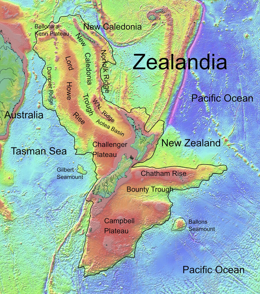 Ilmuwan Temukan Bukti Zealandia, Benua yang Hilang