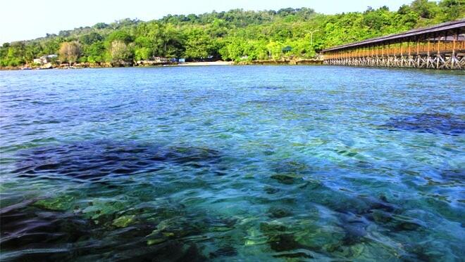 Wisata Alam Pulau Karampuang Mamuju, Sulawesi Barat