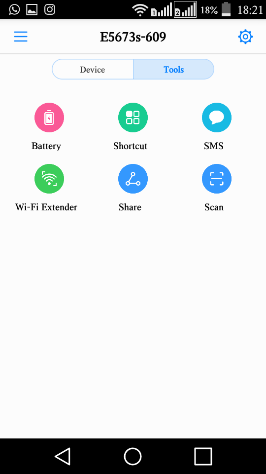 SMS gateway via Modem MiFi huawei.