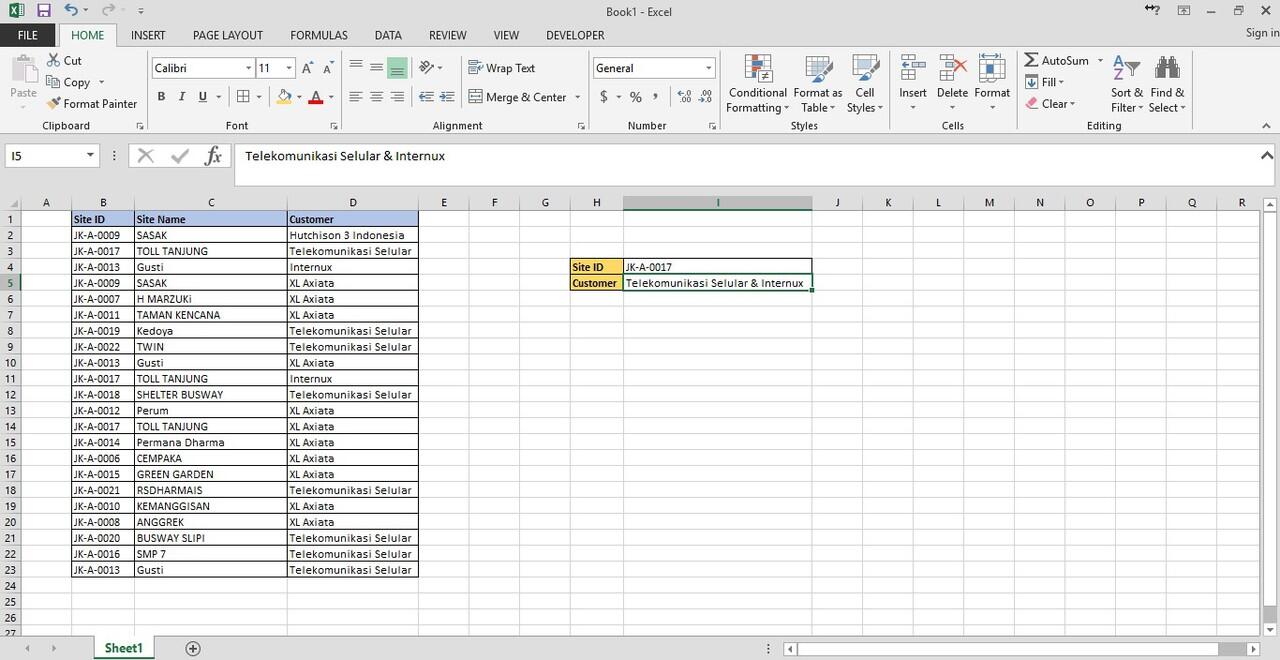(Ask) Formula Excel Double Data