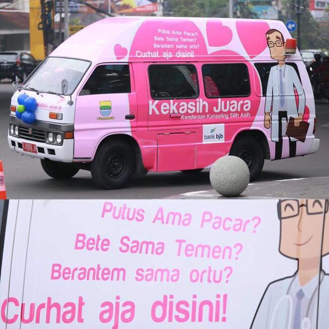 Kabar Gembira Buat Warga Bandung, Ada &quot;Kekasih&quot; yang Siap Jadi Tempat Curhat