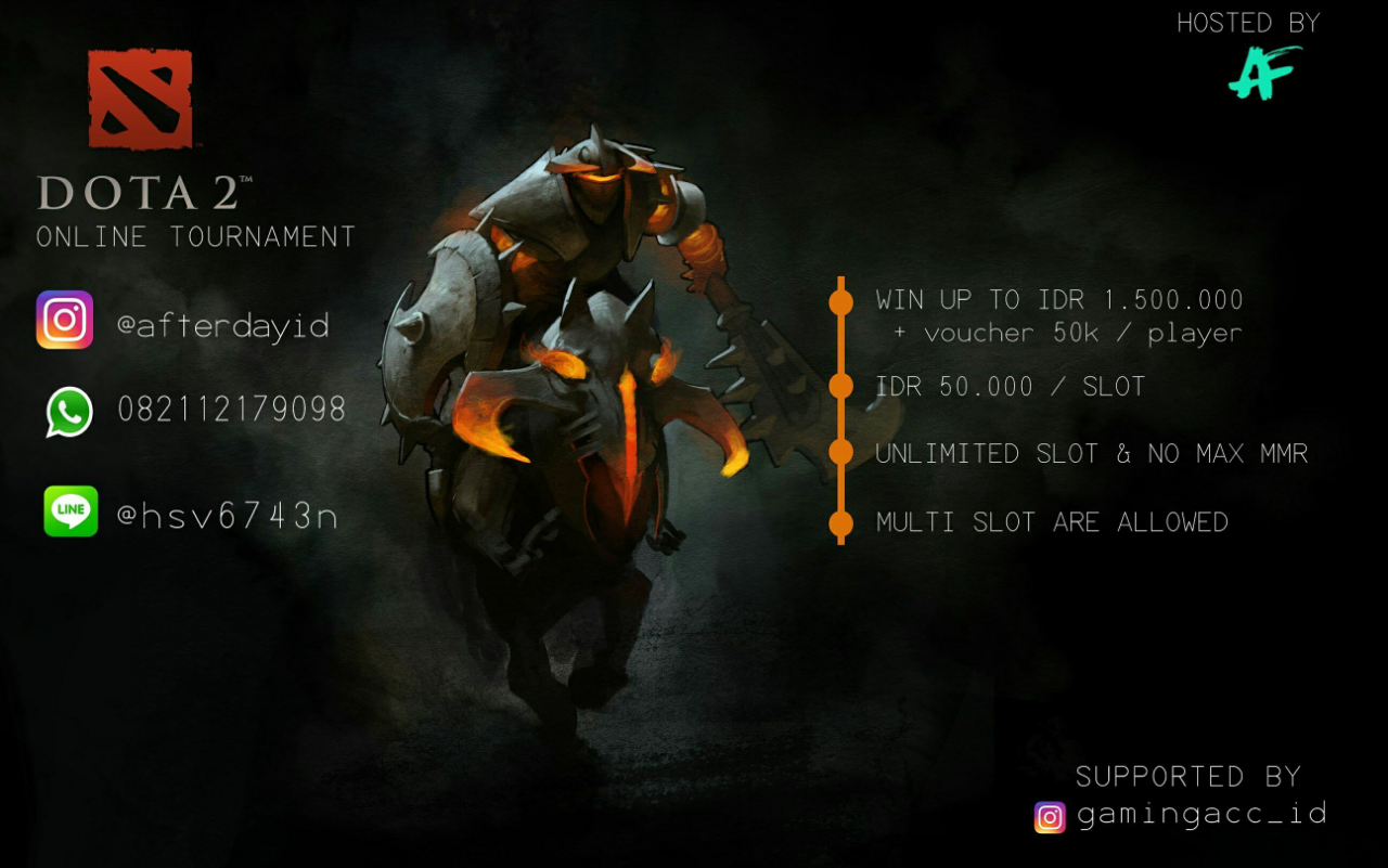 Tournament DOTA 2 ONLINE