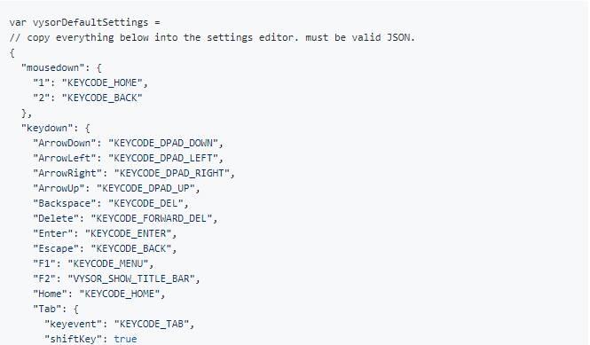 &#91;HELP&#93;Tentang mapping key di Vysor