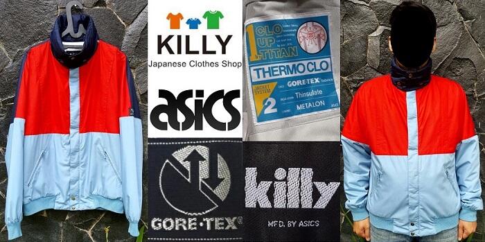 JAKET KILLY ASICS GORETEX OUTDOOR JACKET|GUNUNG BERGHAUS TNF COLUMBIA PHENIX GORE-TEX