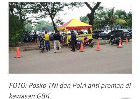 Akhirnya Preman-preman Penguasa GBK Lenyap