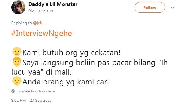 15 Cuitan 'interview ngehe' ini bikin makin bosen jadi pengangguran