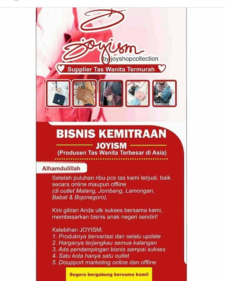Tawaran Kemitraan Joy Shop collection