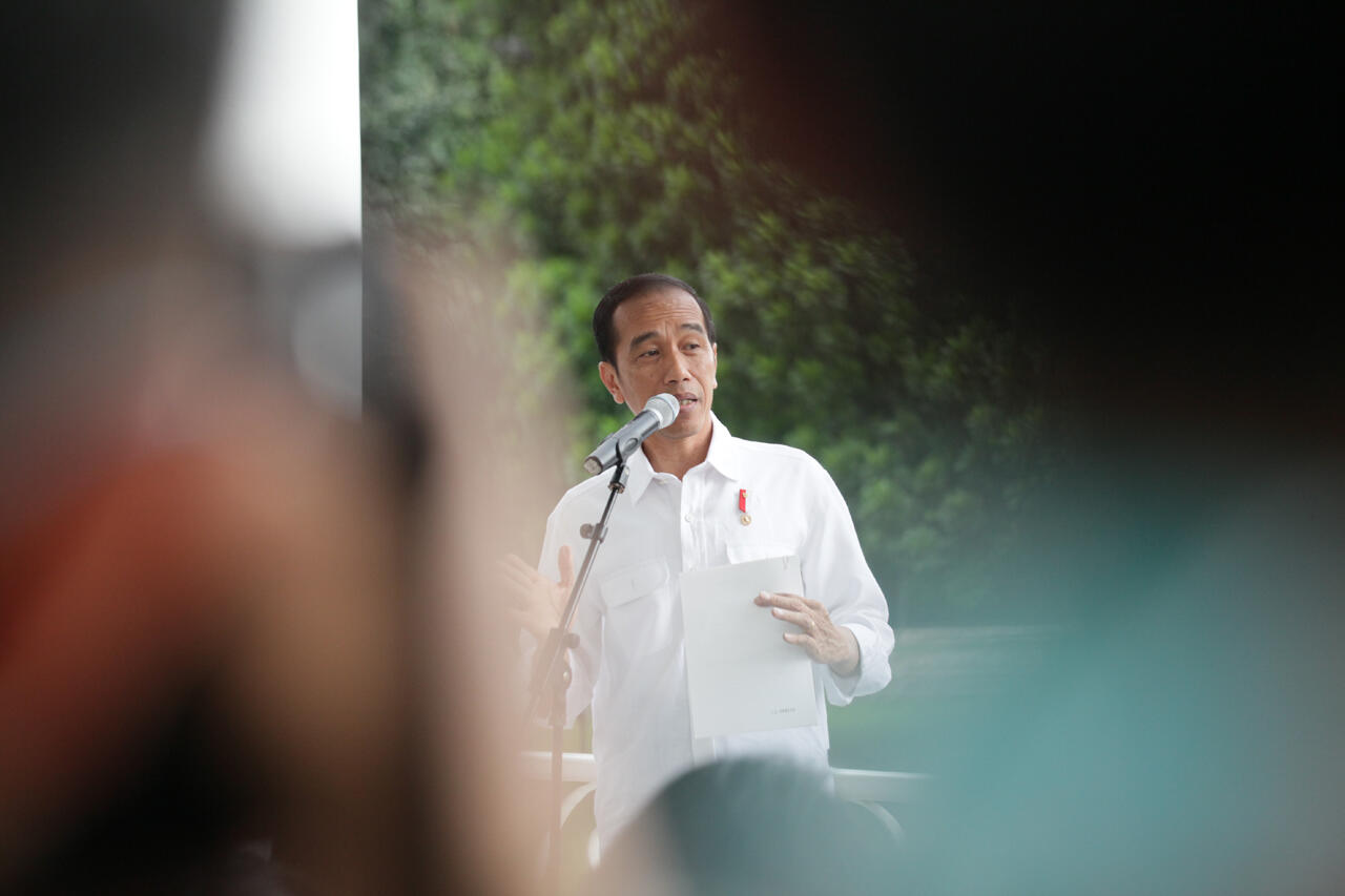 Ngopi Sore Bareng Presiden Joko Widodo di Istana Bogor