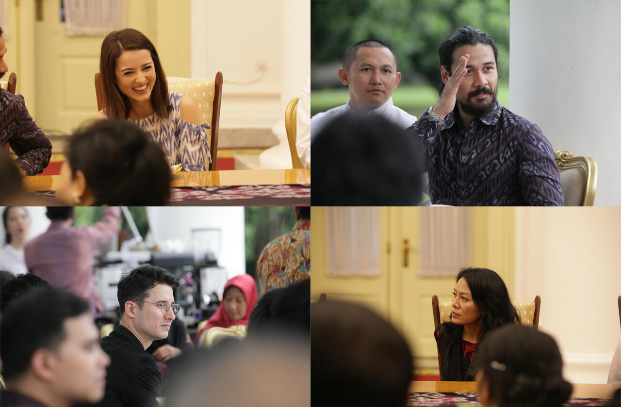 Ngopi Sore Bareng Presiden Joko Widodo di Istana Bogor