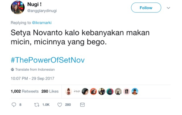 Ngakak! Bebas dari Status Tersangka, Warganet Usung Tagar #ThePowerOfSetNov