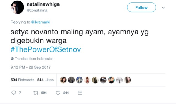 Ngakak! Bebas dari Status Tersangka, Warganet Usung Tagar #ThePowerOfSetNov