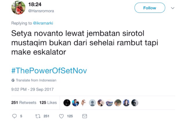 Ngakak! Bebas dari Status Tersangka, Warganet Usung Tagar #ThePowerOfSetNov