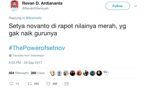 Ngakak! Bebas dari Status Tersangka, Warganet Usung Tagar #ThePowerOfSetNov