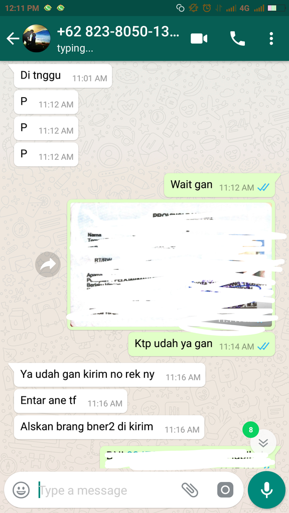 Saya Ketip dg Penupian menggunakan OTP Bank