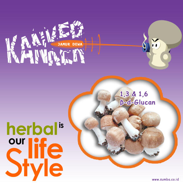 Kemampuan Jamur Dewa terhadap Kanker