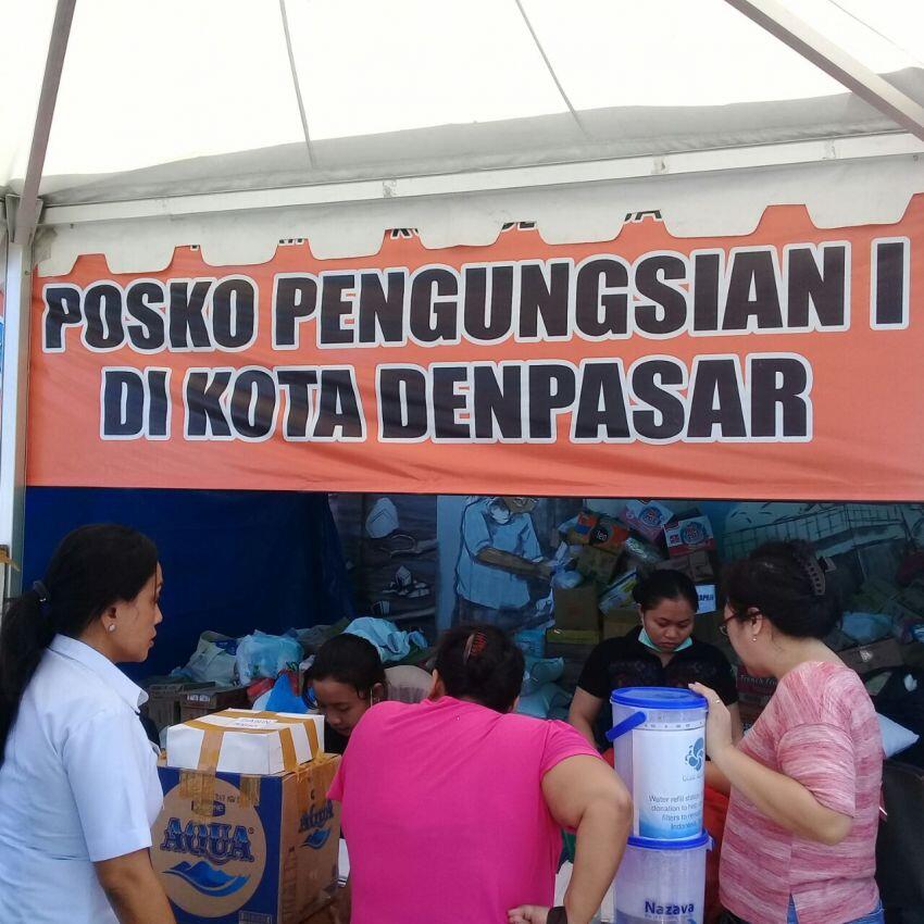 Sahabat Media Sosial Bali Peduli Pengungsi Gunung Agung