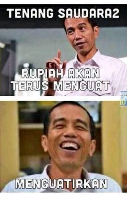 Rupiah jatuh ke level terburuk 10 bulan