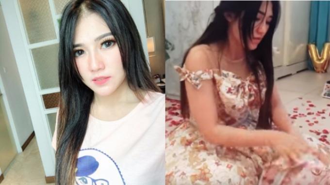 Pedangdut Via  Vallen  Buka Kado Ulang Tahun dari Penggemar 