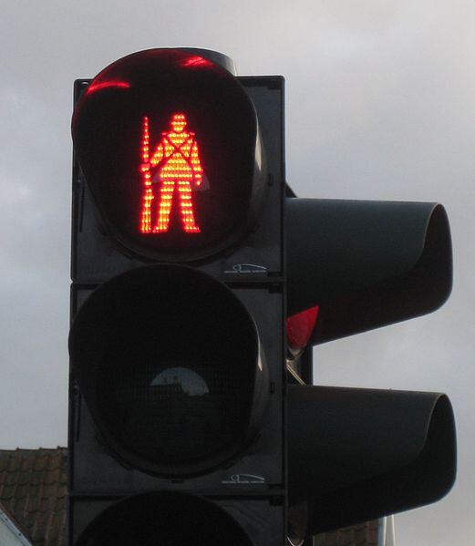 10 Lampu lalu lintas unik dari berbagai negara, ada lambang cinta