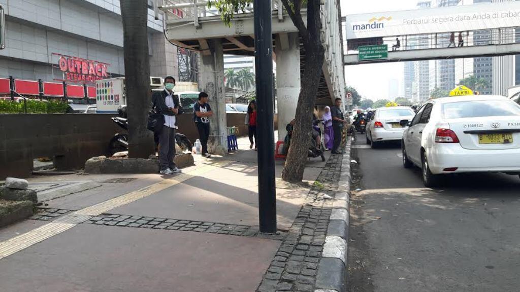 Trotoar Lebar Berpotensi Dimanfaatkan Pemotor