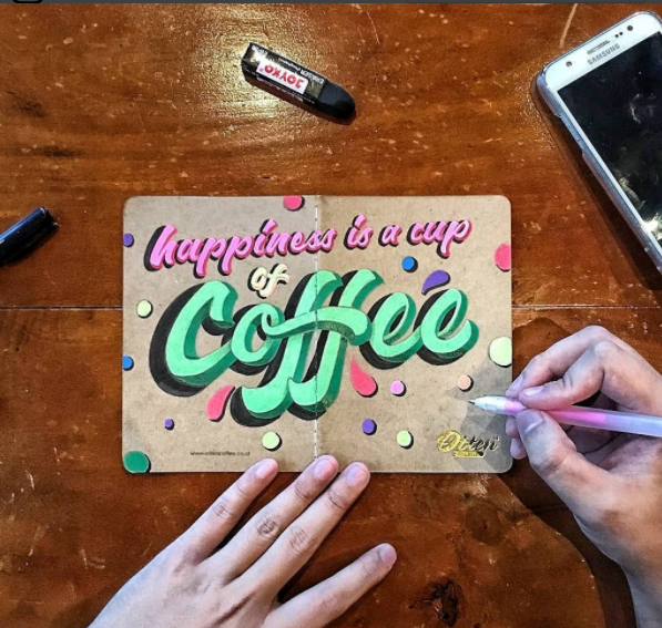 HANDLETTERING : HURUF DAN TULISANNYA MUNCUL GAN,,&#91;PART-6&#93;