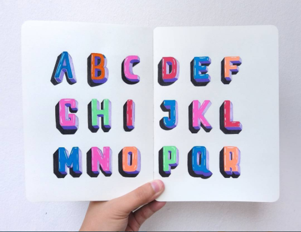 HANDLETTERING : HURUF DAN TULISANNYA MUNCUL GAN,,&#91;PART-6&#93;
