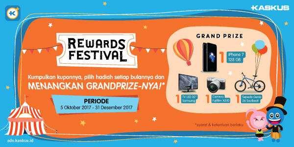 Pasang iklan di KASKUS Ads dapatkan hadiah Iphone 7!