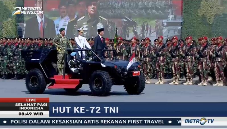 Jokowi Minta TNI Bersinergi dengan Institusi Lain untuk Hadapi Rongrongan