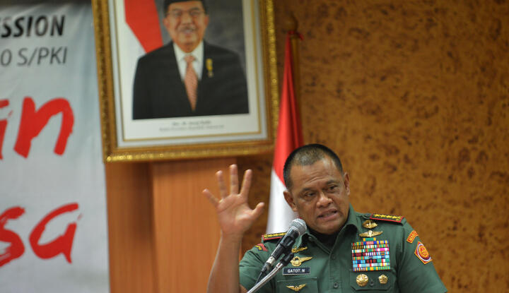 Di Depan Presiden, Panglima TNI: Saya Setia Kepada NKRI