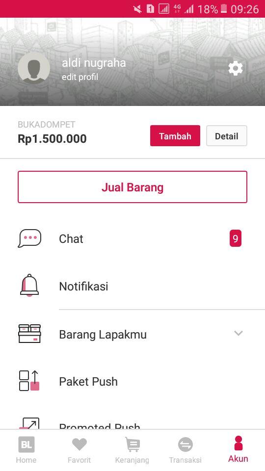 Buka Dompet Dibekukan Tanpa Alasan