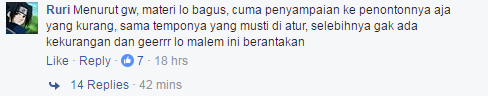 15 komentar Facebook yang gak jelas tapi ... ah sudahlah ... 